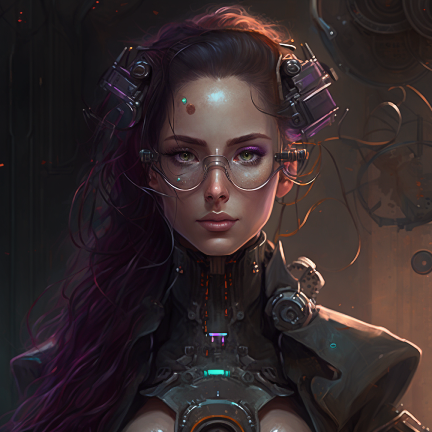 Cyberpunk Ada Lovelace NFT Carl Paris NFT